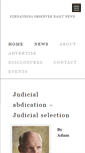 Mobile Screenshot of fernandinaobserver.com